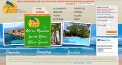 Desktop Screenshot of camping-sanantonio.com
